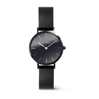 Daniel Wellington Elegante Zwarte Dames Petite Horloge - Dames - Horloges - Zwart - ONE Size - Accessoires
