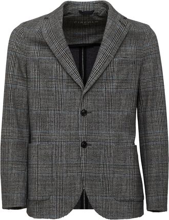 Circolo 1901 Special Print Galles Glen Check Cotton Blazer