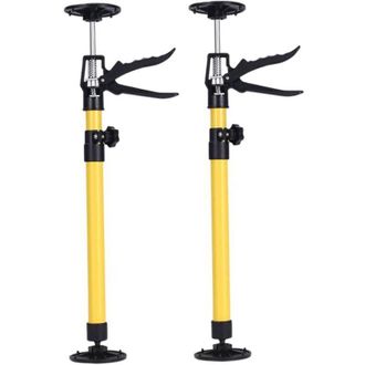 OEM Soporte De Pared Ajustable Para Armario - 2 Piezas, Capacidad De Carga De 40 Kg, Altura De 30-58 Cm, Acero Resistente, Ideal Para Cocina Y Ba&ntilde;o