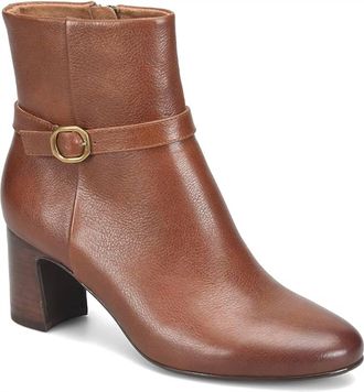 S&ouml;fft Womens Albany Ankle Bootie In Brown