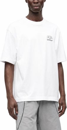 Off-white White Crew Neck T-Shirt