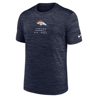 Nike Denver Broncos Velocity Nike Mens Dri-FIT NFL T-Shirt in Blue | NKPQ41S8W-QMV
