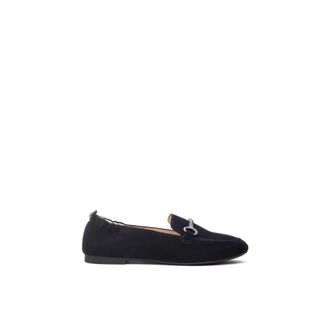 Nero Giardini Blue Flat Shoes with Staffa Detail - female - Nerogiardini - Loafers - Blue - 5 UK - Shoes