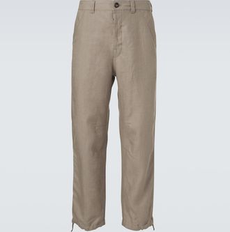 Brunello Cucinelli Linen straight pants