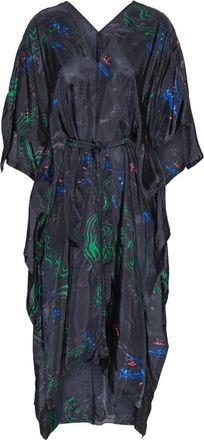 Henrik Vibskov Jurk met V-hals - Zwart