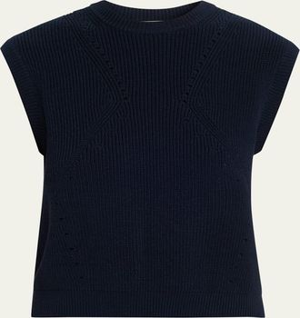 Ulla Johnson Margot Sleeveless Knit Sweater