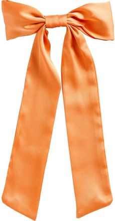 L. Erickson Kaia Bow Barrette in Melon at Nordstrom
