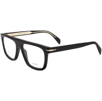 David Beckham Mens 53 mm Black Opticals