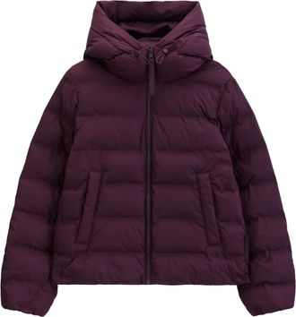 Marc O'Polo Geweven Outdoor Jas- Heatsealed P - Heren - Winterjassen - Rood - S - Denim - Jassen