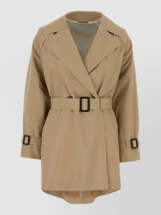 Max Mara dovatta cotton trench coat belted design