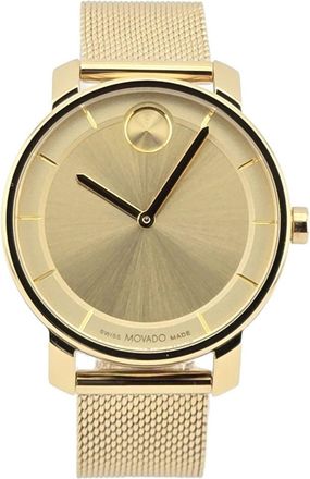 Movado Womens Bold access Gold Dial Watch