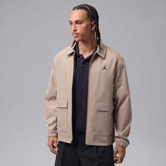 Nike Jordan Mens Jordan Golf Jacket in Brown | HQ8681-247