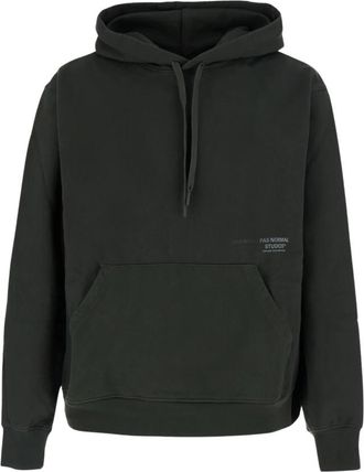 Pas Normal Studios Off-Race Hoodie - Heren - Hoodies - Groen - S - Katoen - Hoodies & sweatvesten