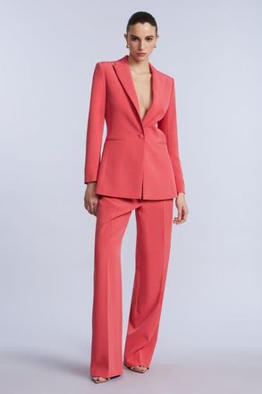 BCBGeneration Cady Relaxed Stright Pant in Cherry Blossom at Nordstrom, Size 10