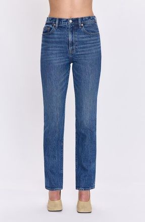 Pistola Denim Bri High Waist Ankle Straight Leg Jeans in Victory at Nordstrom, Size 31