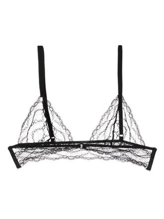 Kiki De Montparnasse Mon Cheri lace soft bra - Black
