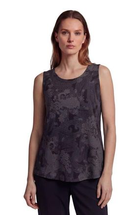 Lords of Harlech Paisley Explosion Womens Muscle Tank in Paisley Explosion Black at Nordstrom, Size Xx-Large