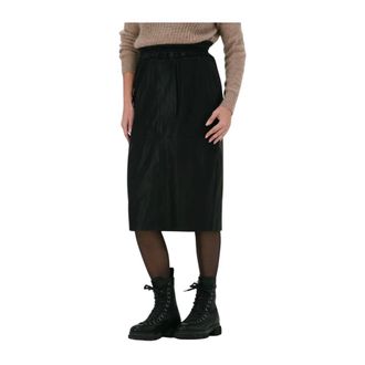 Knit-ted Dames, Rokken, Zwart, Maat: XS