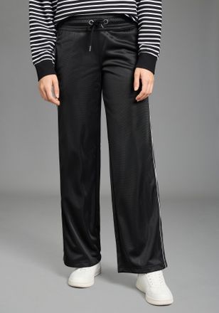 Kangaroos Sporthose KANGAROOS, Damen, Gr. 34, N-Gr, schwarz, Trikot, Obermaterial: 100% Polyester, bequem kn&ouml;chellang, Hosen Sporthose, casual Trikot-Hose, bequ