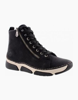 Rieker Womens Rieker Ladies Boots 45920-01 in Black - Size: 7
