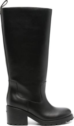 Bally 60mm leather boots - women - Leather - 41 - Black