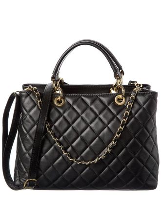 Persaman New York Aurora Quilted Leather Tote