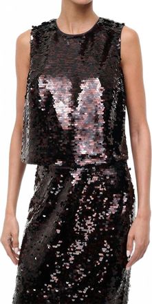 Staud Seraphina Top In Espresso
