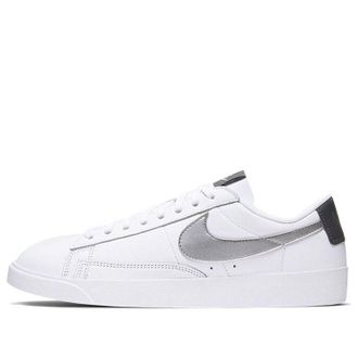 Nike (WMNS) Nike Blazer Low LE White Metallic Silver AV9370-106