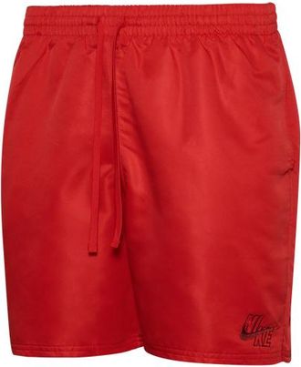 Nike Mens Essential Logo 7 Shorts - Red/Red Size XXL
