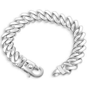 Pompeii3 Mens Cuban 14k Gold (98gram) or Platinum (184gram) 14mm Link Bracelet 8.5