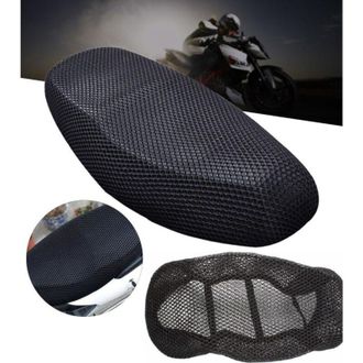 Trade Shop Trade Shop - Coprisella Moto Scooter Copri Sella A Rete Traspirante Elastico Misure M