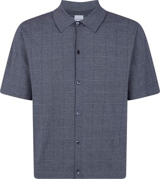 Paul Smith Mens Knitted Short Sleeves Shirt