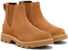 Sorel Revel Road Waterproof Chelsea Boot in Velvet Tan/Gum 2 at Nordstrom Rack, Size 7