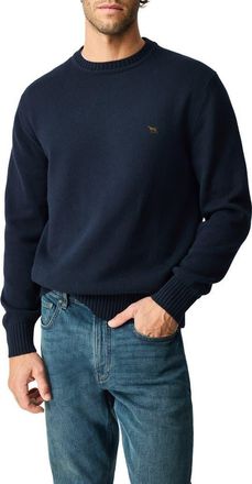 Rodd & Gunn Crewneck Cotton Sweater in Sapphire at Nordstrom, Size Xxx-Large