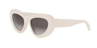 Celine 3 DOTS Brown Gradient Cat Eye Ladies Sunglasses CL40320U 25F 52