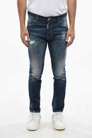 Dsquared2 Denim Stretch Vintage-Effect Jeans SUPER TWINKY 15cm Dsquared2