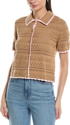NVLT Nvlt Crochet Top