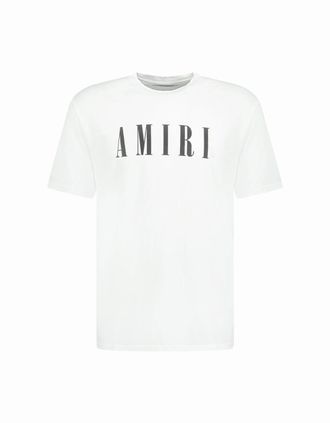 Amiri Mens Amiri Core Logo T-Shirt White - Size: 42