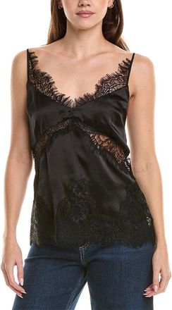 L'agence LAgence Mitsu Lace Trim Silk Cami