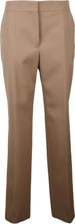 Jil Sander Wool Trousers - Beige