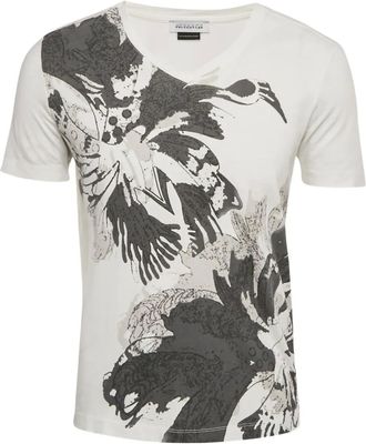 Versace T-shirt con scollo a V - Bianco