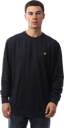 Lyle & Scott Heren Lyle And Scott Sports Crewneck Fly Fleece Sweatshirt in Blauw