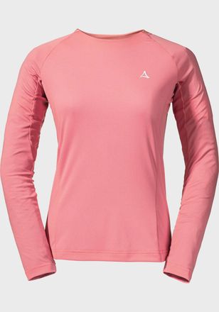 Sch&ouml;ffel Sweatshirt SCH&Ouml;FFEL Longsleeve Rodica2 L, Damen, Gr. 40, rosa (3245, rosa), Oberstoff : 88% Polyester 12% Lyocell, Rundhals, Sweatshirts Sweatshirt