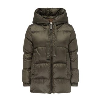 Max Mara Jassen, Dames, Groen, L, Stijlvolle Seia Jurk