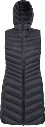 Mountain Warehouse Florence Padded Long Vest in Black at Nordstrom, Size 12