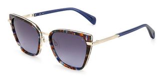 Rag & Bone RNB1057/G/S Asian Fit JBW/9O Womens Sunglasses Tortoiseshell Size 56