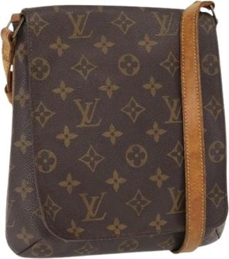 Louis Vuitton Pre-owned Cross Body Bags, female, Brown, Size: ONE SIZE Pre-owned Vintage Cross Body Bag