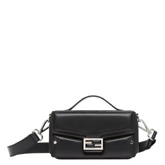 Fendi Soft Trunk Leather Baguette Bag