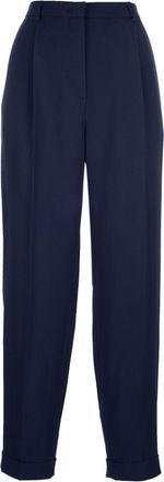Giorgio Armani Pantaloni pliss&eacute; - Blu