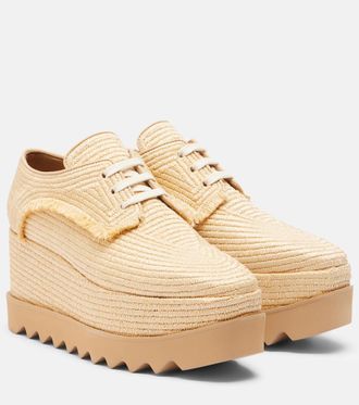 Stella McCartney Elyse woven platforms